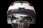 AWE Performance Exhaust for VW MK5 GTI, Chrome Tips - Mounted